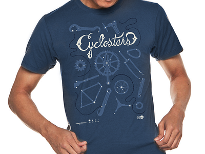 Cyclostars t-shirt (in progress)