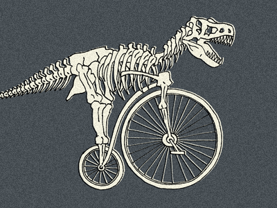 Cyclosaur: T-Rex Penny Farthing