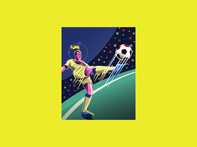 Campeón adobe illustrator america characterdesign football illustration soccer vector
