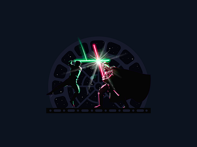 May the 4th be with you adobe illustrator darthvader illustration luke skywalker maythe4thbewithyou starwars vector