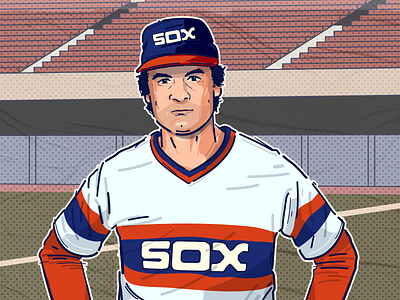 Tony La Russa adobe illustrator baseball illustration sox tonylarussa vector