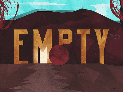 Empty - First Look christianity easter empty geometric illustration sermon tomb