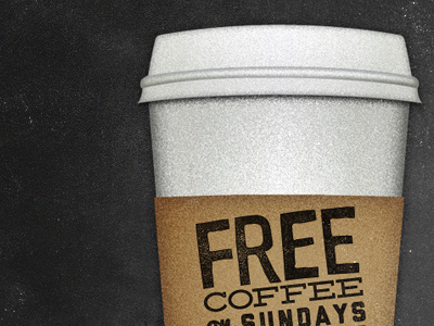 Free Coffee Sundays coffee ministry sunday