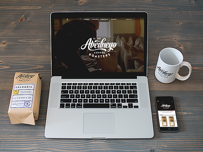 Abednego Coffee Roasters branding coffee community identity logo non profit packaging responsive roast website