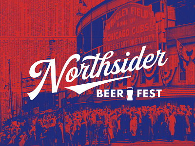 Northsider Beer Fest beer brew chicago craft festival identity logo mark north side