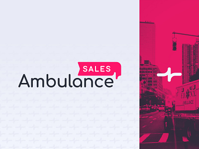 Ambulance Sales! branding identity logo sales