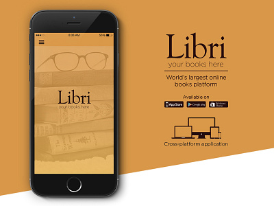 Libri - Online books | UI Design