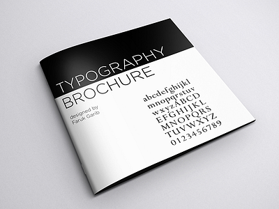 Typography brochure brochure design colors design typography