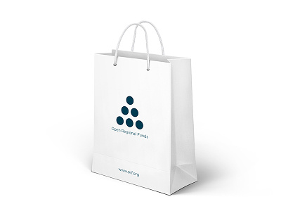 Shopping Bag - Visual Identity - Open Regional Funds (ORF) art branding design flat design graphic design logo mockup typography visual identity
