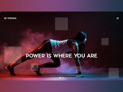 Power is where you are - V1 colors compostion design typography ui ux web web design webpage website