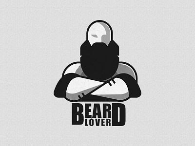 Beard Lover art beard design designer dribbble illustration illustrator logo lover photoshop
