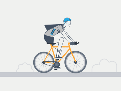Bike Guy after amazon animation character dog effects fun gif puppy vector