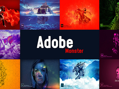 Adobe Monster Artwork