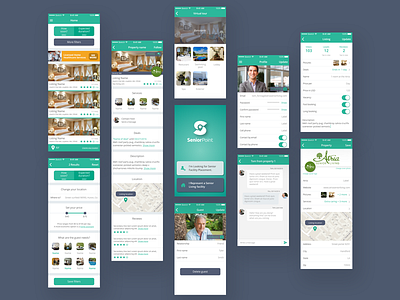 Senior Point apps design ios native app ui design