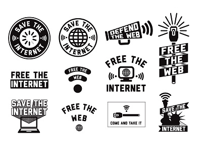 Net Neutrality Series defend design graphic logo net neutrality series web