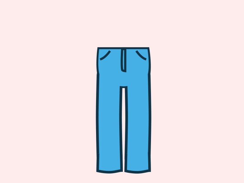 pants 2d ae animation gif loop motion
