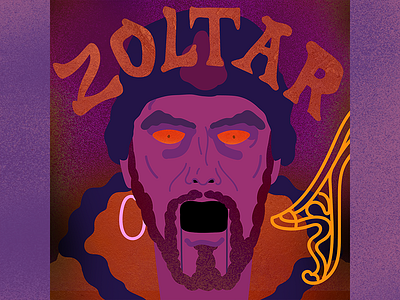 Zoltar illustration magic zoltar