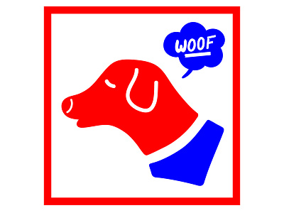 Dog Product Logo branding dog dog logo pets woof