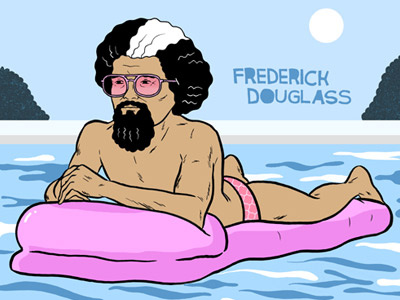 Frederick Douglass beach calendar frederick douglass swimsuit