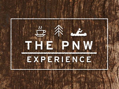 PNW logo airbnb identity logo pacific northwest rentals