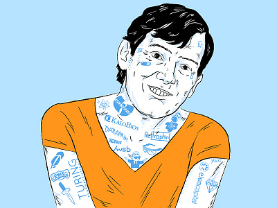 Pharma Inmate illustration martin shkreli pharma bro portrait