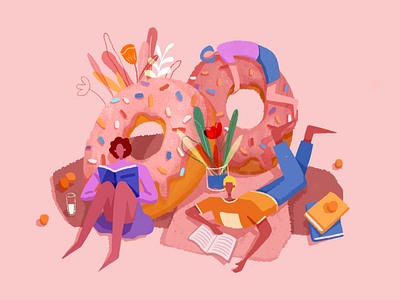 Do you want a donuts illustration