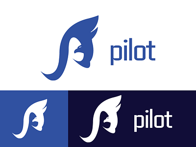 Airline Logo | Pilot | Daily Logo Challenge airline airline logo airplane airplane logo daily logo challenge eagle pilot