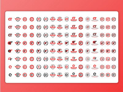 Logo Brainstorm and Variations Pt. 2 badge badge design badge logo badgedesign car des moines iowa logo logo design racer racing red