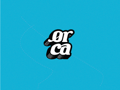 Orca Logo 3d agency logo branding designer bristol illustration logo orca design bristol