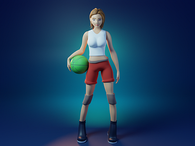 3D Character Design (Women) 3d blender character cinema4d colorful learn modelling portrait pose rendering women