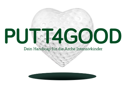 put4good charity design golf good icon idea invitation logo love minimal