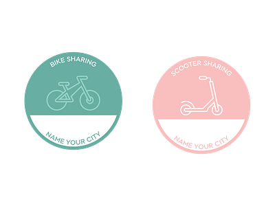 E-Bike and E-Scooter Icon