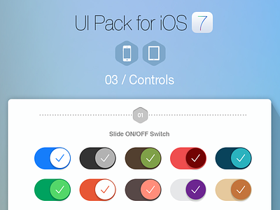 UI Pack for iOS 7 - Build Apps. Beautifully!