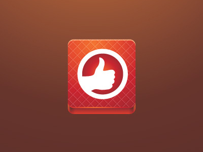 Icon Design - Concept app icon brown fingerprints icons like orange thumb