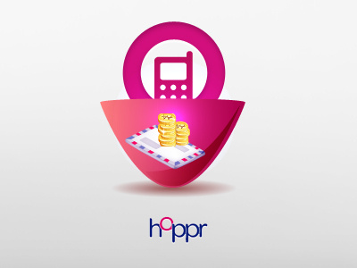 app icon concept for mobile coupon app icon coupon mobile money pink ticket