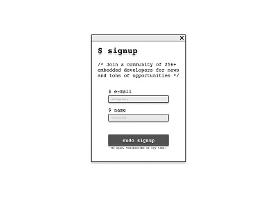 Sign Up form code daily ui dailyui dailyuichallenge developer signup signupform simple ui ux