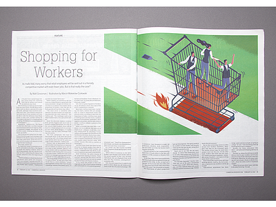 Illustration for Commercial Observer