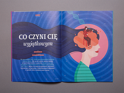 Illustration for Psychologia Dziś magazine