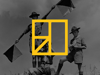 Semaphore flag icon killed logo logomark semaphore unused