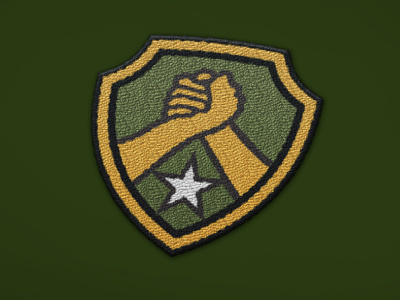 BIAP badge logo memorial military patch unused veteran