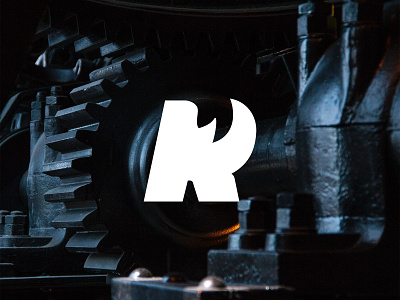Rhino "R" badge branding icon killed logo logomark r rejected rhino unused wip