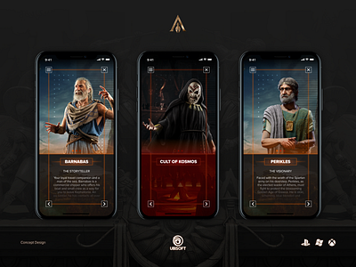 Assassin's Creed Odyssey — mobile concept