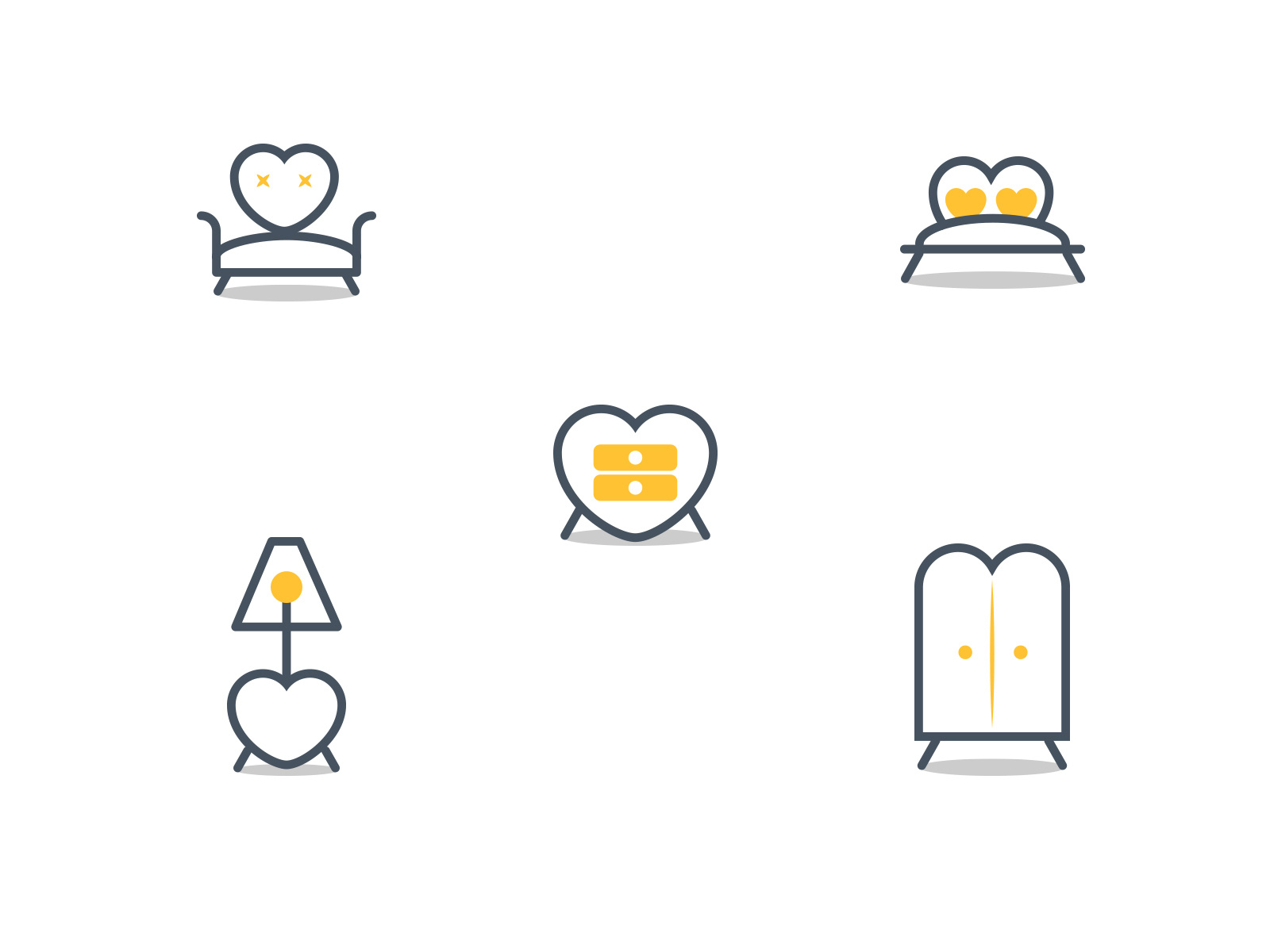 tapchan icons by Anna Makowska on Dribbble