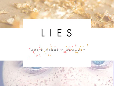 Branding for Lies, a Jewellery Designer branding designer freckles gold jewelery jewellery