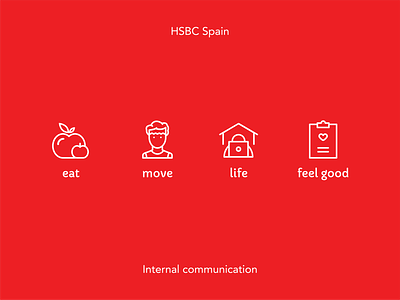 HSBC iconography design icon iconography vector