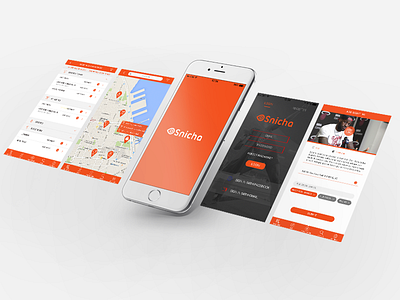Mobile app design- Snicha app development design mobile app ui design