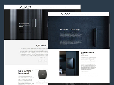 Ajax Systems | Website Design