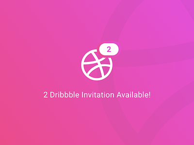 2 Dribbble Invitations Available draft dribbble dribbble invite invitation invite player