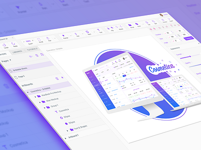 Designing Gravit Designer with Gravit Designer! gravit gravit designer purple sketch ui ux