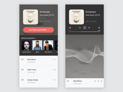 Daily UI 009 :: Music Player Hint